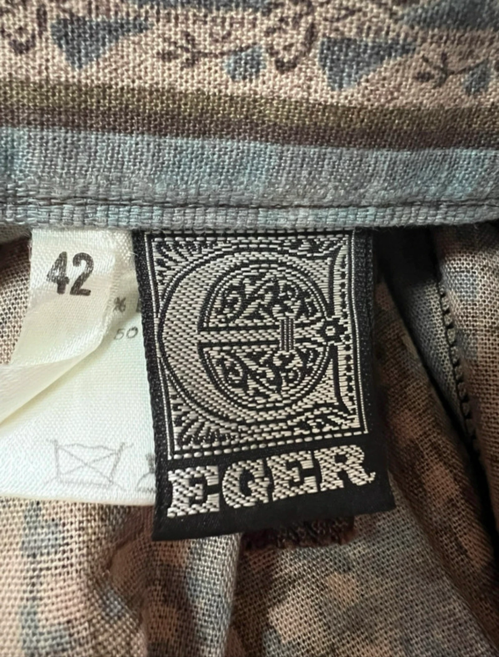 Eger vintage cotton and modal skirt – photo 10